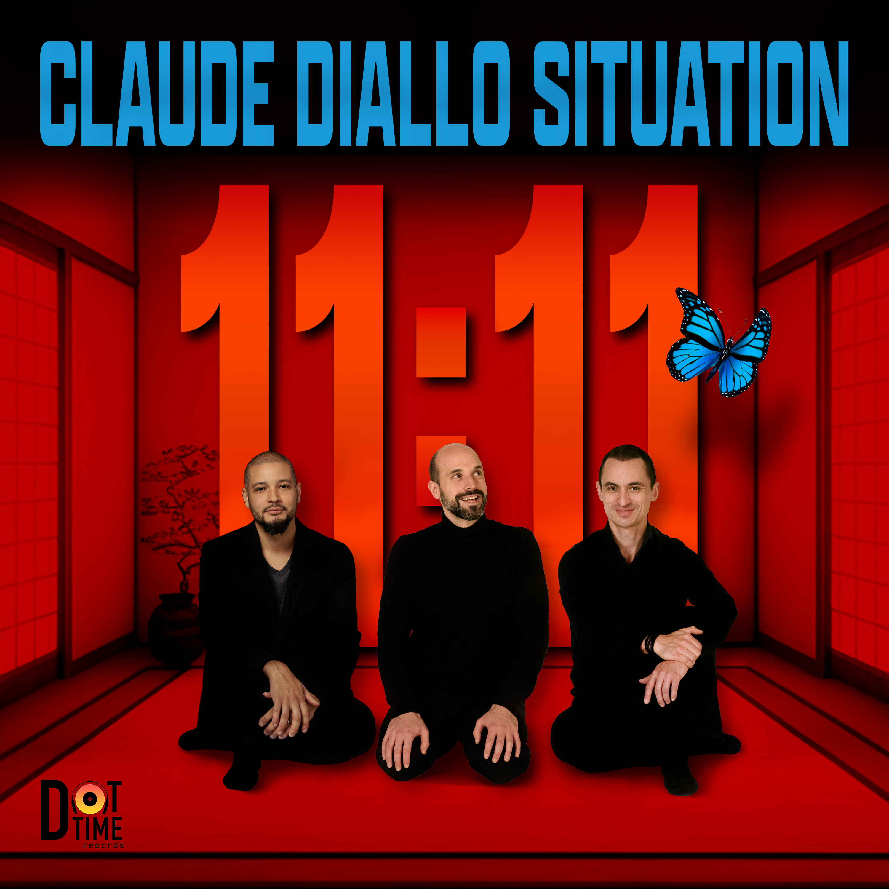 Album cover, 11:11 by Claude Diallo Situation, Dot Time Records