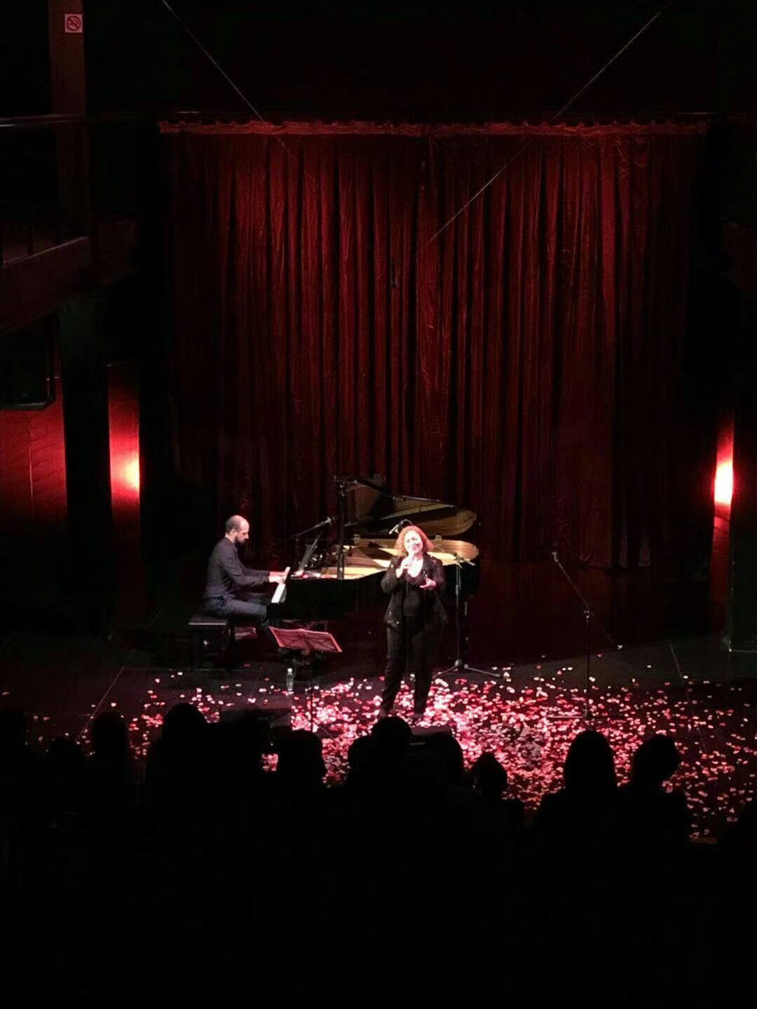Claude Diallo with Anne Evenou in Beijing